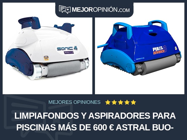 Limpiafondos y aspiradores para piscinas Más de 600 € Astral Buoyancy