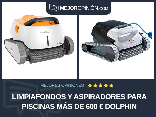 Limpiafondos y aspiradores para piscinas Más de 600 € Dolphin