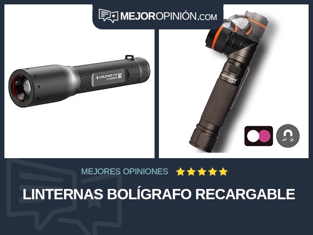 Linternas Bolígrafo Recargable