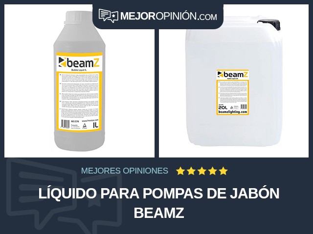 Líquido para pompas de jabón beamZ