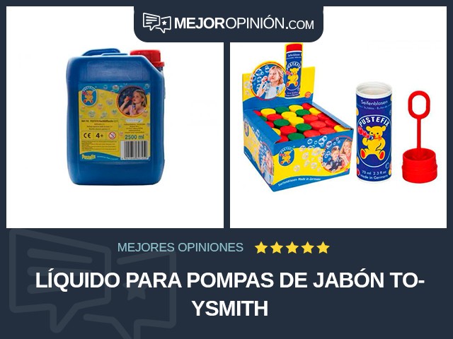 Líquido para pompas de jabón Toysmith