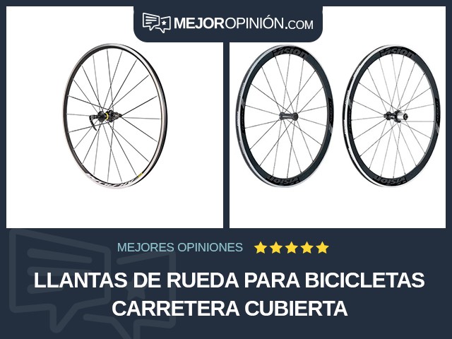 Llantas de rueda para bicicletas Carretera Cubierta