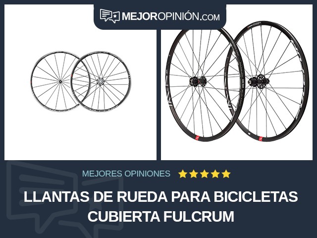 Llantas de rueda para bicicletas Cubierta Fulcrum