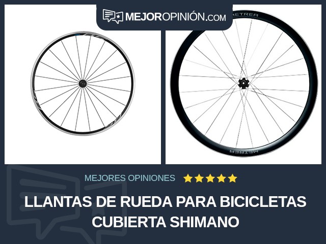 Llantas de rueda para bicicletas Cubierta Shimano