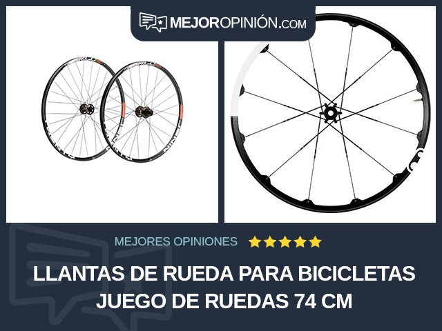 Llantas de rueda para bicicletas Juego de ruedas 74 cm