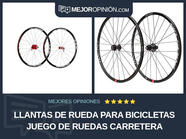 Llantas de rueda para bicicletas Juego de ruedas Carretera