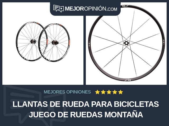 Llantas de rueda para bicicletas Juego de ruedas Montaña