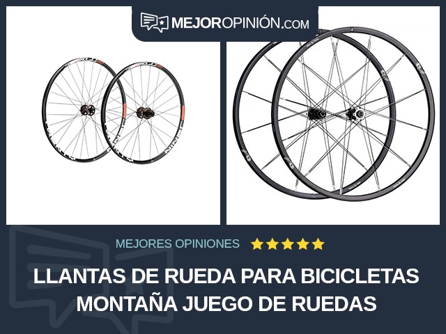 Llantas de rueda para bicicletas Montaña Juego de ruedas