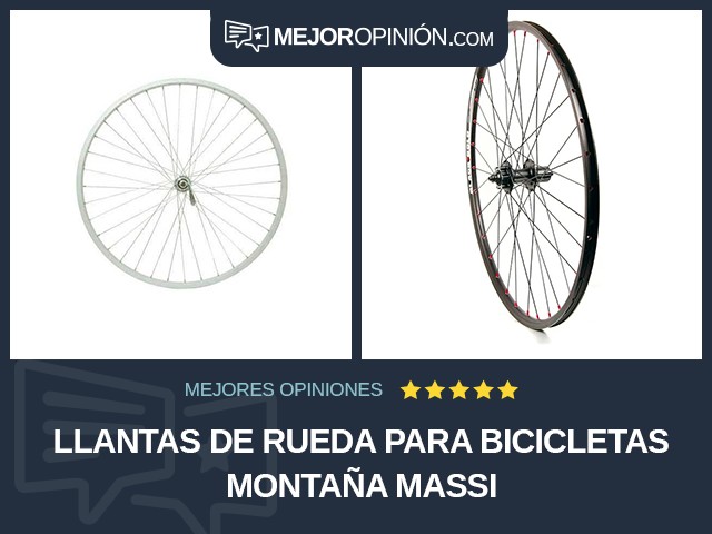 Llantas de rueda para bicicletas Montaña Massi