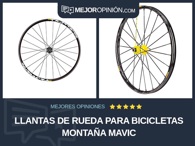 Llantas de rueda para bicicletas Montaña Mavic