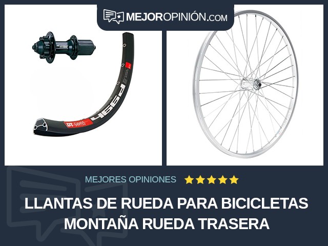 Llantas de rueda para bicicletas Montaña Rueda trasera