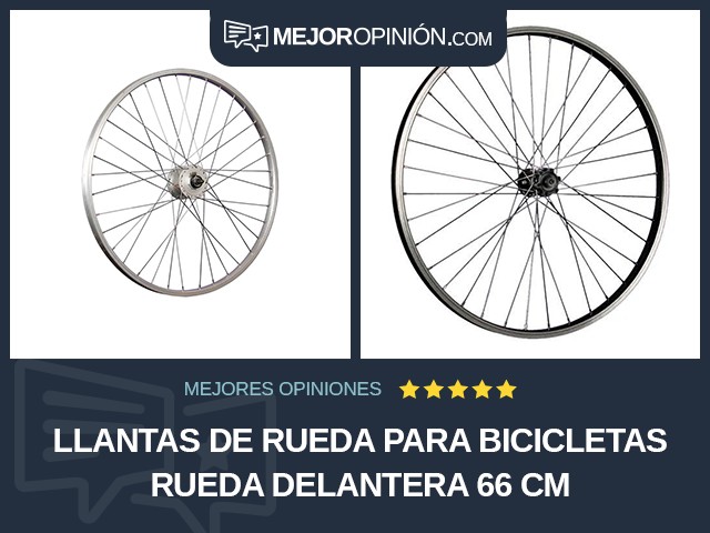 Llantas de rueda para bicicletas Rueda delantera 66 cm