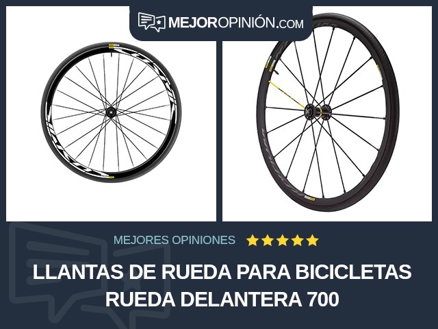 Llantas de rueda para bicicletas Rueda delantera 700