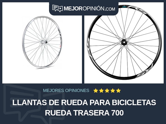 Llantas de rueda para bicicletas Rueda trasera 700