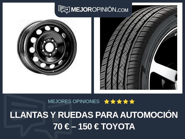 Llantas y ruedas para automoción 70 € – 150 € Toyota