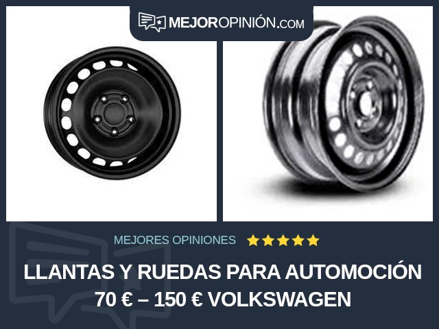 Llantas y ruedas para automoción 70 € – 150 € Volkswagen