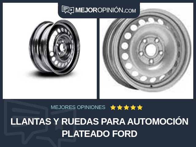 Llantas y ruedas para automoción Plateado Ford