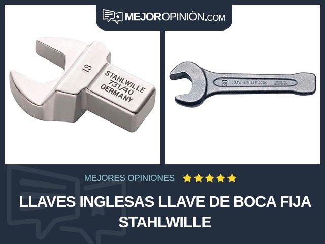 Llaves inglesas Llave de boca fija Stahlwille