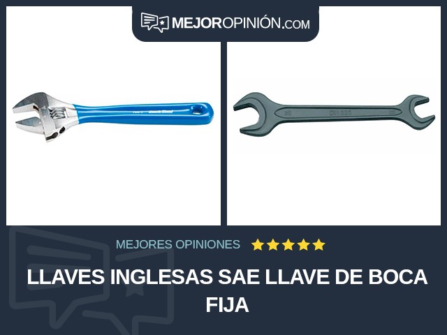 Llaves inglesas SAE Llave de boca fija