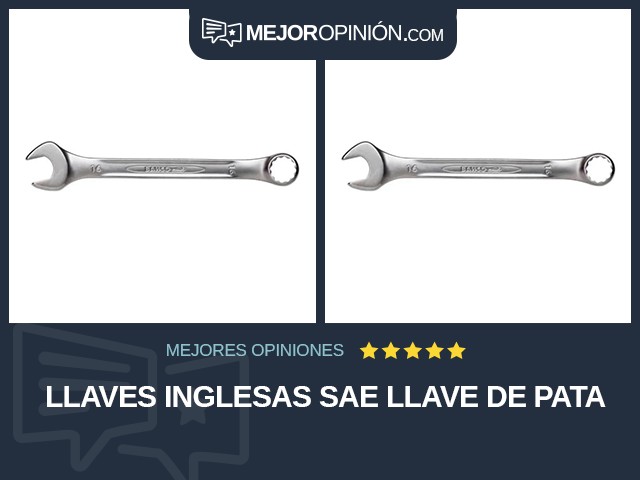 Llaves inglesas SAE Llave de pata