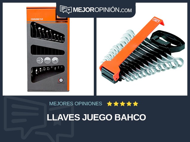 Llaves Juego Bahco