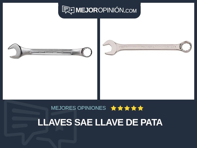 Llaves SAE Llave de pata