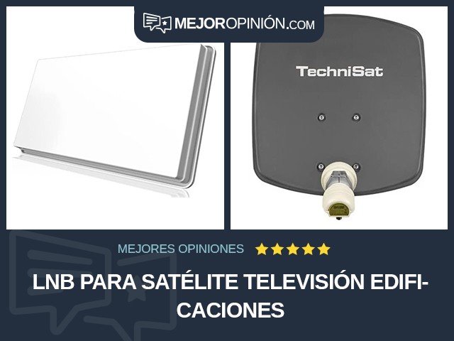 LNB para satélite Televisión Edificaciones