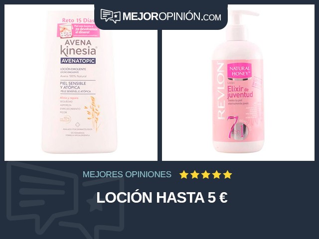 Loción Hasta 5 €