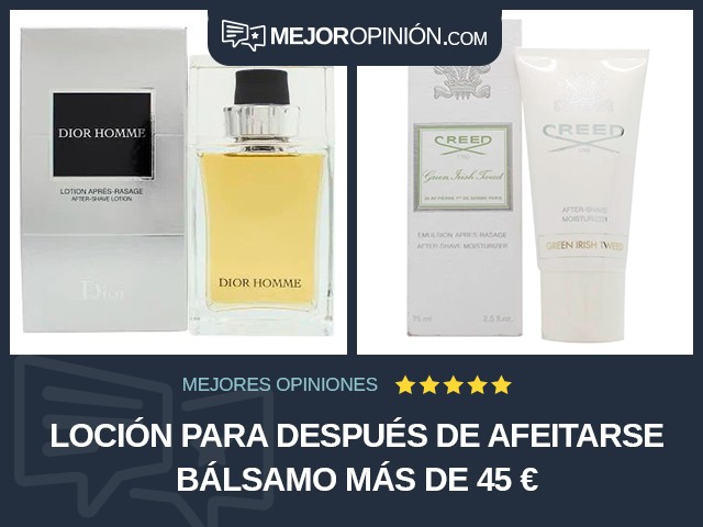 Loción para después de afeitarse Bálsamo Más de 45 €