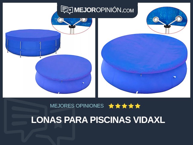 Lonas para piscinas vidaXL