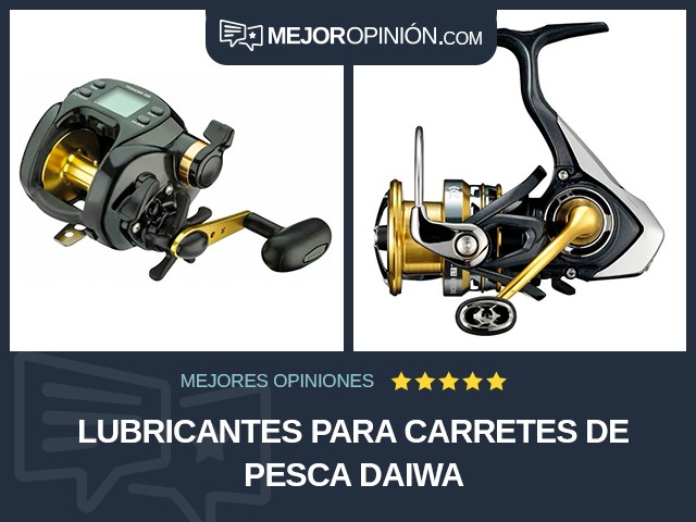 Lubricantes para carretes de pesca Daiwa