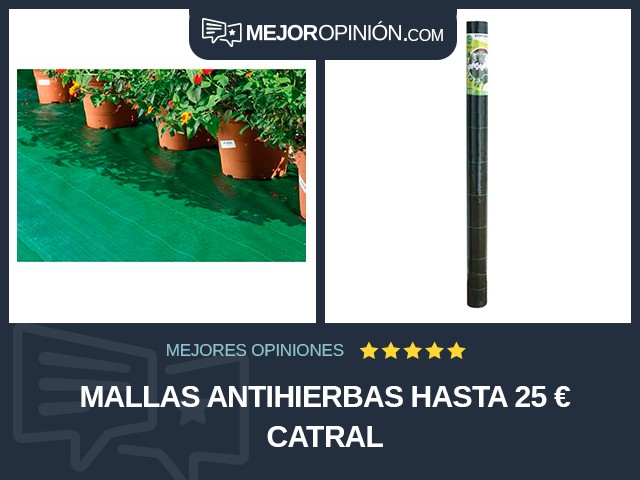 Mallas antihierbas Hasta 25 € Catral