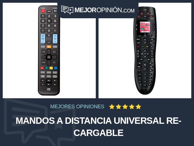 Mandos a distancia Universal Recargable