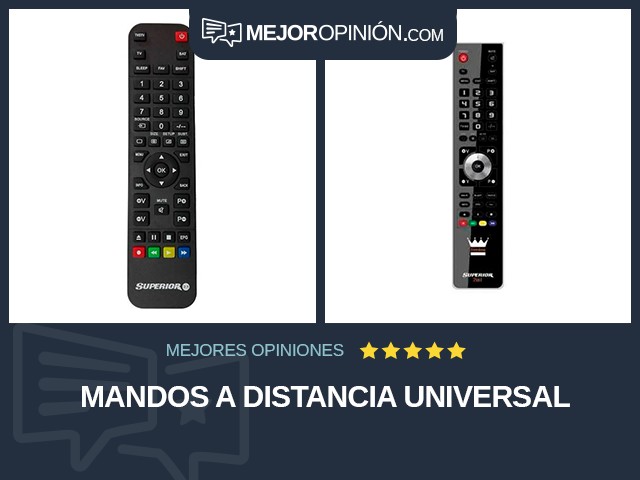 Mandos a distancia Universal