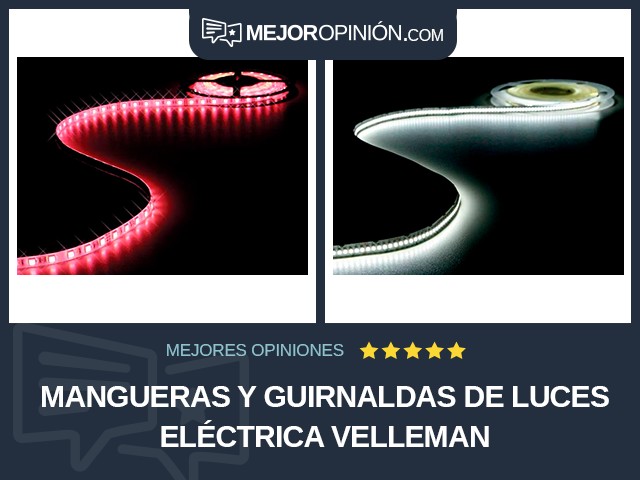 Mangueras y guirnaldas de luces Eléctrica Velleman