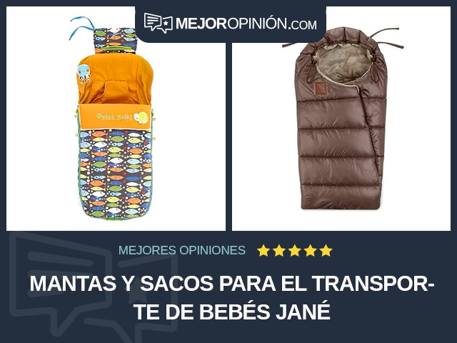 Mantas y sacos para el transporte de bebés Jané