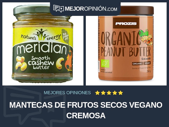 Mantecas de frutos secos Vegano Cremosa