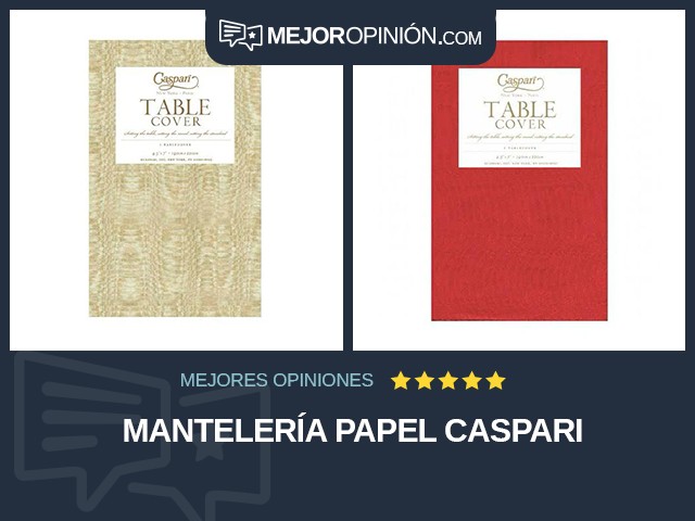 Mantelería Papel Caspari