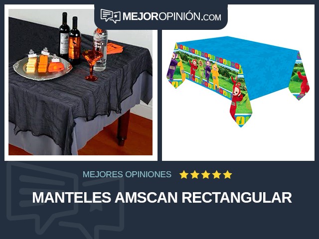 Manteles Amscan Rectangular