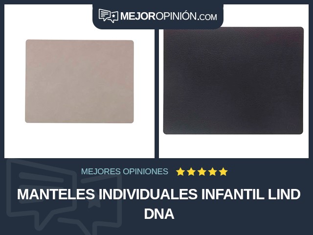 Manteles individuales Infantil LIND DNA