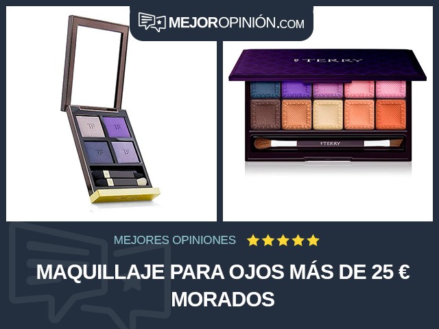 Maquillaje para ojos Más de 25 € Morados