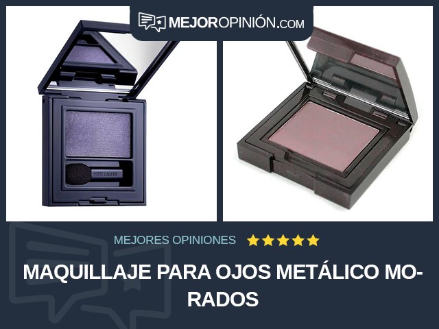 Maquillaje para ojos Metálico Morados