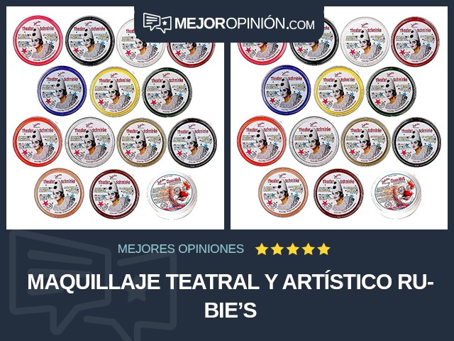 Maquillaje teatral y artístico Rubie's