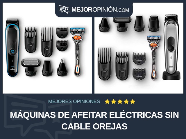 Máquinas de afeitar eléctricas Sin cable Orejas