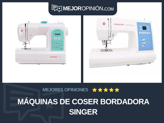 Máquinas de coser Bordadora SINGER