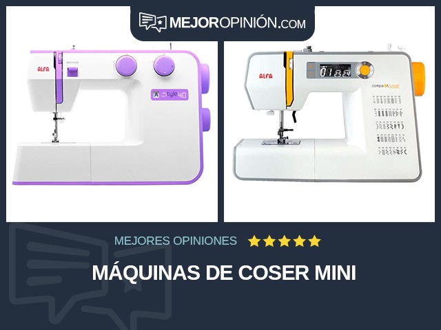 Máquinas de coser Mini