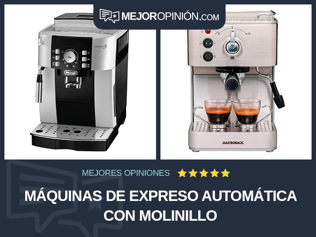 Máquinas de expreso Automática Con molinillo