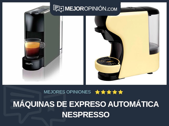 Máquinas de expreso Automática Nespresso