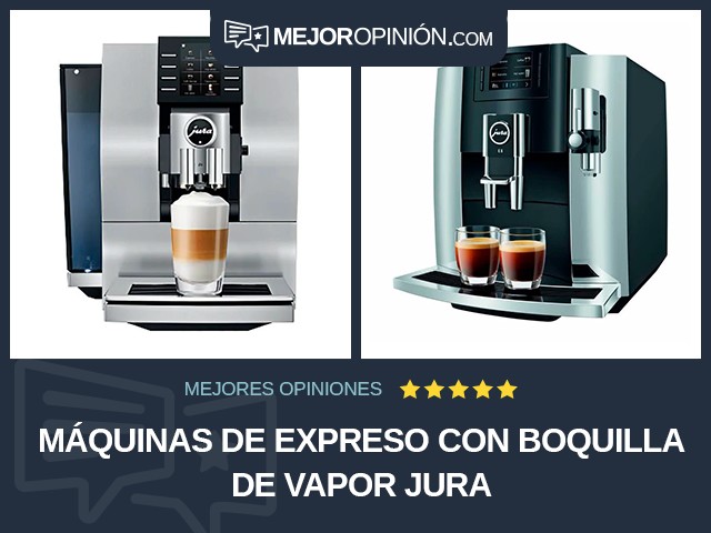 Máquinas de expreso Con boquilla de vapor JURA