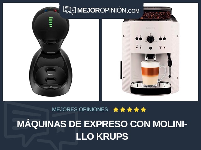 Máquinas de expreso Con molinillo KRUPS